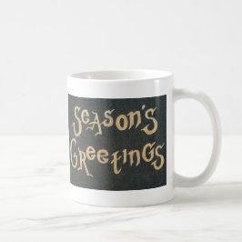 'Seizoenskoffie Mok met kerstcadeaus