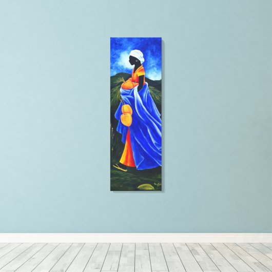 Seizoenskosnoot 2011 canvas afdruk (Insitu (Houten vloer))