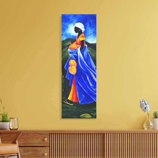 Seizoenskosnoot 2011 canvas afdruk (Insitu (Woonkamer))