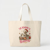 Seizoenslectuur Grote Tote Bag (Voorkant)