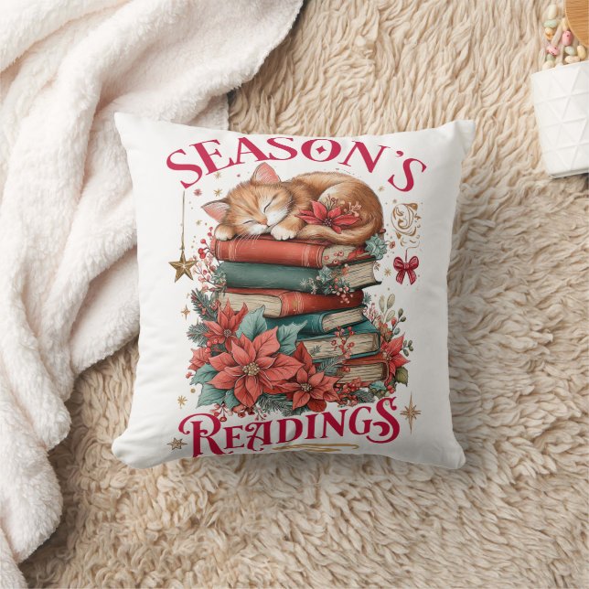 Seizoenslectuur Knus Kitten  Kussen (Deken)