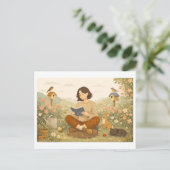 Seizoenslezen: Lente Briefkaart (Staand voorkant)