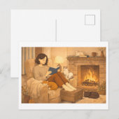Seizoenslezen: Winter Briefkaart (Voorkant / Achterkant)