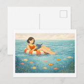 Seizoenslezen: Zomer Briefkaart (Voorkant / Achterkant)