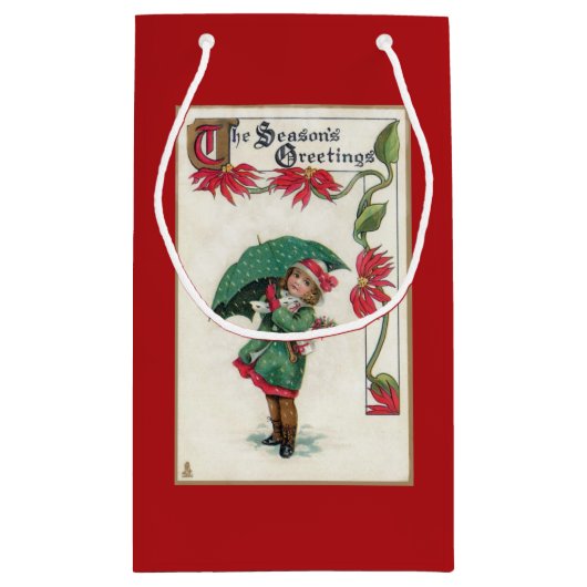  Seizoensmeisje Klein Cadeauzakje (Achterkant)