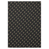 seizoensontwerp met ivoren blad en kerstrobin tafelkleed (Voorkant)