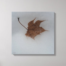 Seizoensovergangen op canvasprint canvas afdruk
