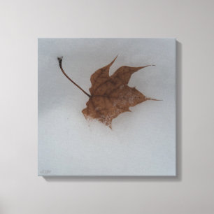 Seizoensovergangen op canvasprint canvas afdruk