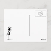 Seizoenspaarden van de Herfst die zich van de Vet- Briefkaart (Achterkant)