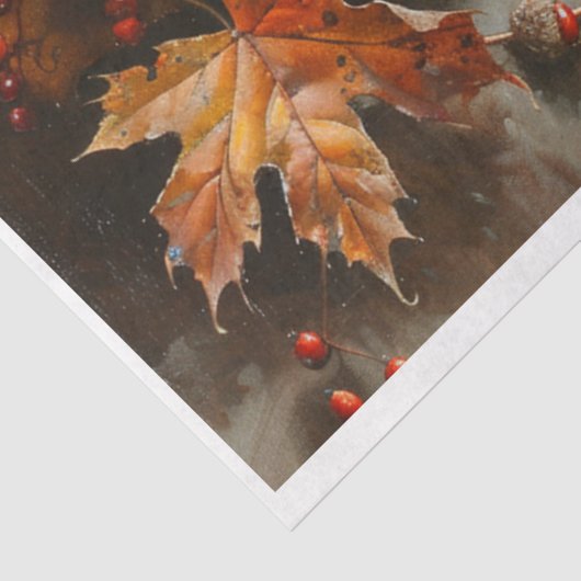 seizoenspompkins tissuepapier (Detail)