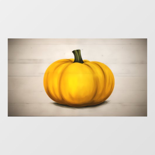 Seizoenspompoen, Thanksgiving, Halloween, Herfst Raamsticker (Vel)