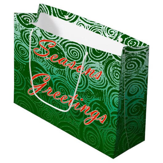 Seizoensroetskoppen Groot Cadeauzakje (Voorkant Gekanteld)