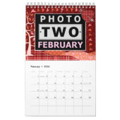 seizoensscènes | Aangepaste familie foto's 2025 Kalender (Feb 2026)