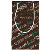 Seizoensschilderpatroon ID593 Klein Cadeauzakje (Voorkant)