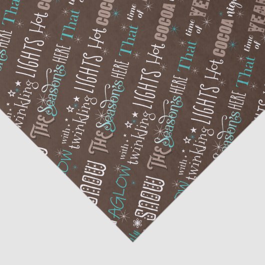 Seizoensschilderpatroon ID593 Tissuepapier (Detail)