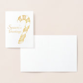 Seizoenssnoep met kerstkoekjes folie kaarten (Display)