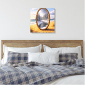 Seizoensspiegel Canvas Afdruk (Insitu (Slaapkamer))