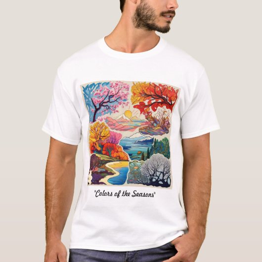 "Seizoenssymfonie" T-shirt (Voorkant)
