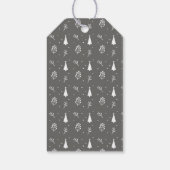 Seizoensvakantie kerstfeestcadeauLabels Cadeaulabel (Achterkant)