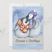 Seizoensvakantiekaartje Feestdagenkaart (Voorkant)