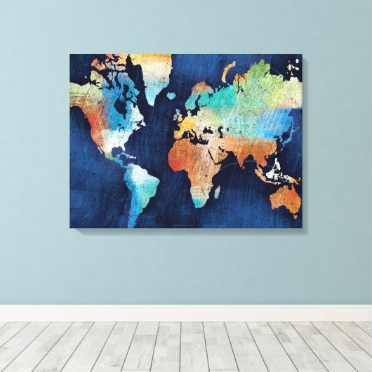 Seizoensverandering Canvas Afdruk (Insitu (Houten vloer))