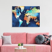 Seizoensverandering Canvas Afdruk (Insitu (Woonkamer))