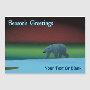 Seizoensvergrotingen - Polair Beer met lichte verl