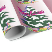 Seizoensverraad voor feestelijke kerstaven cadeaupapier (Rol Hoek)