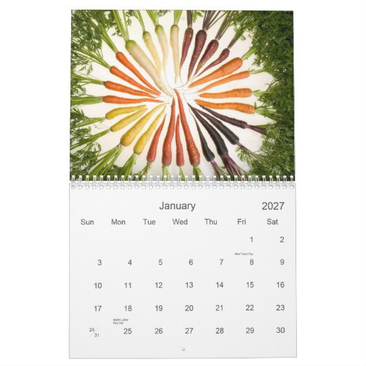 Seizoensvoedsel Agenda 2015 Kalender (Jan 2027)