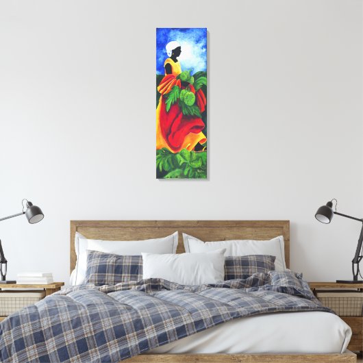 Seizoensvrucht 2011 canvas afdruk (Insitu (Slaapkamer))