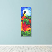 Seizoensvrucht 2011 canvas afdruk (Insitu (Houten vloer))