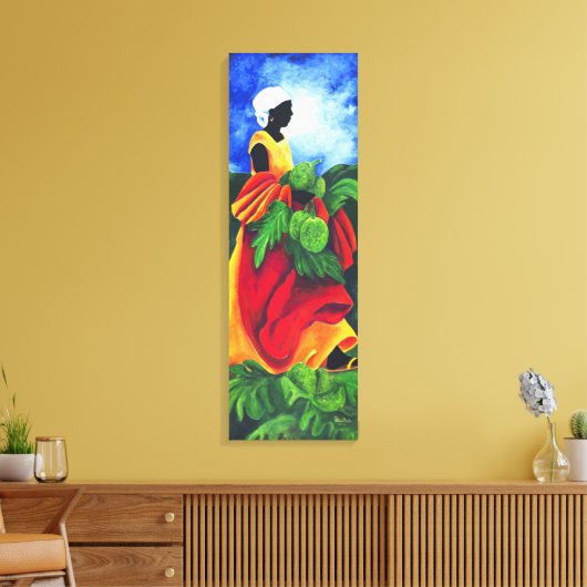 Seizoensvrucht 2011 canvas afdruk (Insitu (Woonkamer))