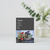 SEIZOENSVRUCHTEN 1 - DRUIVEN EN PEREN VISITEKAARTJE (Staand voorkant)