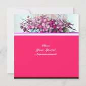 SEIZOENSVRUCHTEN / AARDBEIEN, PEREN Fuchsia roze Kaart (Achterkant)