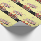 SEIZOENSVRUCHTEN / JASMIJNEN EN PRUIMEEL CADEAUPAPIER (Hoek)