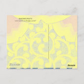 SEIZOENSVRUCHTEN / POMPOENEN Halloween, Thanksgivi Briefkaart (Achterkant)