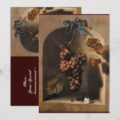 SEIZOENSVRUCHTEN - VOORSPOED ,geel groen bruin Aankondiging (Voorkant / Achterkant)