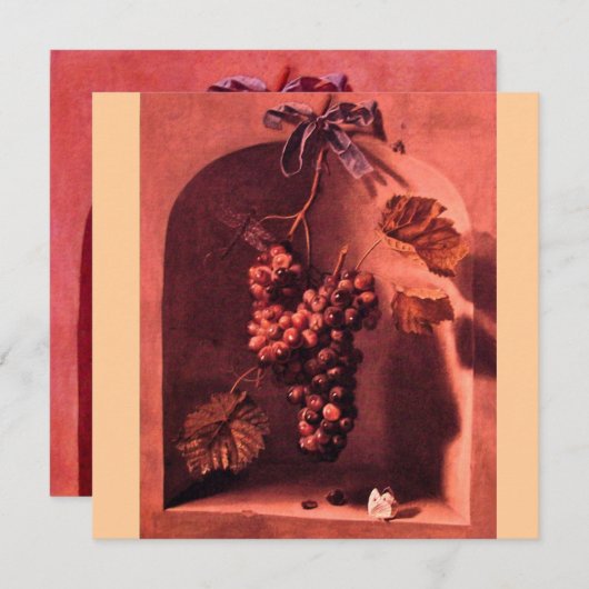 SEIZOENSVRUCHTEN - VOORSPOED ,roze rood bruin Kaart (Voorkant / Achterkant)