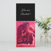 SEIZOENSVRUCHTEN - WELVAART, roze rood zwart Kaart (Staand voorkant)