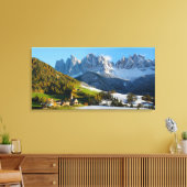 Seizoenswisseling canvasprint canvas afdruk (Insitu (Woonkamer))