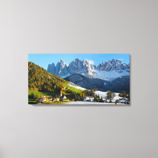 Seizoenswisseling canvasprint canvas afdruk (Voorkant)