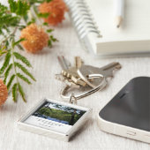 Seizoenswitje Label bagage & laptop Sleutelhanger (Zijkant)