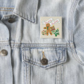 Seizoenszoeten | Koekjes voor ontbijtkoek Vierkante Button 5,1 Cm (In situ)