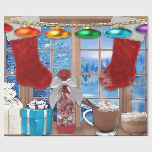 Seizoenvangerpapier Cadeaupapier (Vlak)