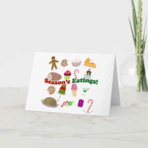 Seizoenvangers Feestdagen Kaart