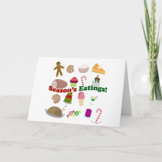 Seizoenvangers Feestdagen Kaart (Voorkant)