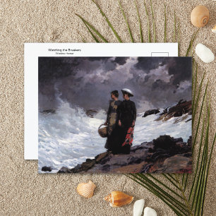 Seizoenvangers Seascape Winslow Homer bekijken Briefkaart