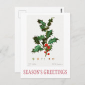 SEIZOENVERGADERING CHRISTMAS BRIEFKAART (Voorkant / Achterkant)