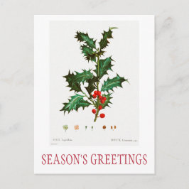 SEIZOENVERGADERING CHRISTMAS BRIEFKAART