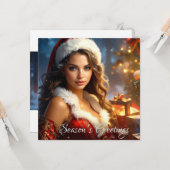 SEIZOENVERGADERINGEN KAART (Voorkant / Achterkant in situ)